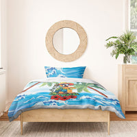 Funny Parrot Margarita Five O'clock Somewhere Bedding Set LT9 - Polynesian Pride