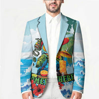 Funny Parrot Margarita Five O'clock Somewhere Blazer LT9 - Polynesian Pride