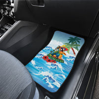 Funny Parrot Margarita Five O'clock Somewhere Car Mats LT9 - Polynesian Pride