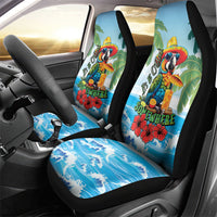Funny Parrot Margarita Five O'clock Somewhere Car Seat Cover LT9 - Polynesian Pride