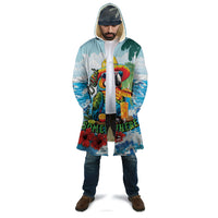 Funny Parrot Margarita Five O'clock Somewhere Cloak LT9 - Polynesian Pride