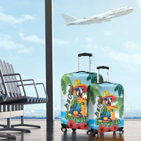 Funny Parrot Margarita Five O'clock Somewhere Luggage Cover LT9 - Polynesian Pride
