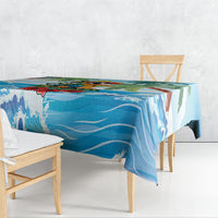 Funny Parrot Margarita Five O'clock Somewhere Tablecloth LT9 - Polynesian Pride