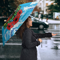 Funny Parrot Margarita Five O'clock Somewhere Umbrella LT9 - Polynesian Pride