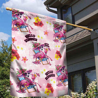 Hawaii Flamingo Hello Summer Garden Flag Hawaiian Quilt Pattern LT9 - Polynesian Pride