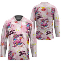 Hawaii Flamingo Hello Summer Hockey Jersey Hawaiian Quilt Pattern LT9 - Polynesian Pride