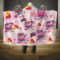 Hawaii Flamingo Hello Summer Hooded Blanket Hawaiian Quilt Pattern LT9 - Polynesian Pride