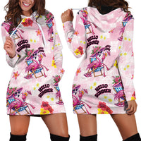 Hawaii Flamingo Hello Summer Hoodie Dress Hawaiian Quilt Pattern LT9 - Polynesian Pride