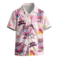 Hawaii Flamingo Hello Summer Kid Hawaiian Shirt Hawaiian Quilt Pattern LT9 - Polynesian Pride