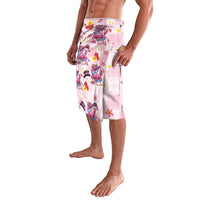 Hawaii Flamingo Hello Summer Lavalava Hawaiian Quilt Pattern LT9 - Polynesian Pride