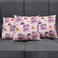 Hawaii Flamingo Hello Summer Pillow Cover Hawaiian Quilt Pattern LT9 - Polynesian Pride