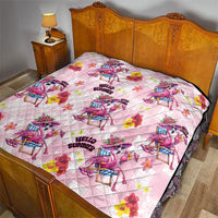 Hawaii Flamingo Hello Summer Quilt Hawaiian Quilt Pattern LT9 - Polynesian Pride
