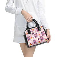 Hawaii Flamingo Hello Summer Shoulder Handbag Hawaiian Quilt Pattern LT9 - Polynesian Pride