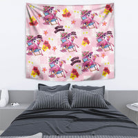 Hawaii Flamingo Hello Summer Tapestry Hawaiian Quilt Pattern LT9 - Polynesian Pride
