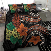 Vintage Hibiscus Pacific Floral Bedding Set LT9 - Polynesian Pride