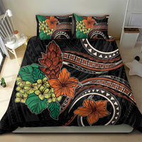 Vintage Hibiscus Pacific Floral Bedding Set LT9 - Polynesian Pride