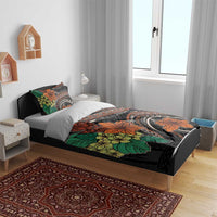 Vintage Hibiscus Pacific Floral Bedding Set LT9 - Polynesian Pride