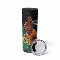 Vintage Hibiscus Pacific Floral Skinny Tumbler LT9 - Polynesian Pride