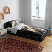 Vintage Plumeria Pacific Floral Bedding Set LT9 - Polynesian Pride