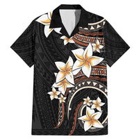 Vintage Plumeria Pacific Floral Family Matching Mermaid Dress and Hawaiian Shirt