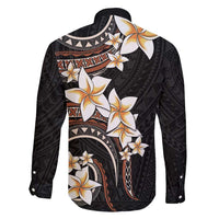 Vintage Plumeria Pacific Floral Family Matching Short Sleeve Bodycon Dress and Hawaiian Shirt