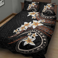 Vintage Plumeria Pacific Floral Quilt Bed Set LT9 - Polynesian Pride