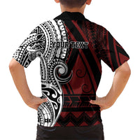 Personalised Tonga Constitution Day 1875 Kid Hawaiian Shirt Polynesian Tribal Tattoo LT9 - Polynesian Pride