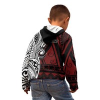 Personalised Tonga Constitution Day 1875 Kid Hoodie Polynesian Tribal Tattoo LT9 - Polynesian Pride