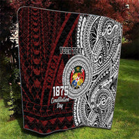 Personalised Tonga Constitution Day 1875 Quilt Polynesian Tribal Tattoo LT9 - Polynesian Pride