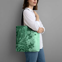 Polynesia Tote Bag Hibiscus Hawaiian Tribal Tattoo Retro Green LT9 - Polynesian Pride