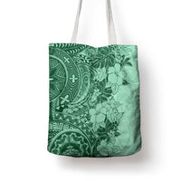 Polynesia Tote Bag Hibiscus Hawaiian Tribal Tattoo Retro Green LT9 - Polynesian Pride
