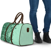 Polynesia Travel Bag Hibiscus Hawaiian Tribal Tattoo Retro Green LT9 - Polynesian Pride