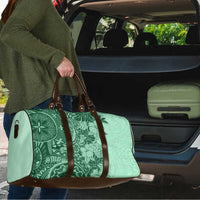 Polynesia Travel Bag Hibiscus Hawaiian Tribal Tattoo Retro Green LT9 - Polynesian Pride
