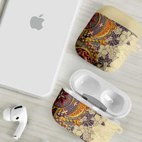Polynesia AirPods Case Hibiscus Hawaiian Tribal Tattoo Retro Tan LT9 - Polynesian Pride