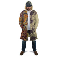 Polynesia Cloak Hibiscus Hawaiian Tribal Tattoo Retro Tan LT9 - Polynesian Pride
