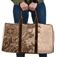 Polynesia Travel Bag Hibiscus Hawaiian Tribal Tattoo Retro Pink Pastel LT9 Pink Pastel - Polynesian Pride