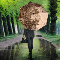 Polynesia Umbrella Hibiscus Hawaiian Tribal Tattoo Retro Pink Pastel LT9 - Polynesian Pride