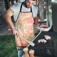 Hawaii Sweat Pink Ombre Apron Aloha Tribal Pattern - Polynesian Pride