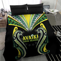 Rugby Cook Islands Avaiki Bedding Set Black Kuki Airani Tribal Maori Inspired LT9 - Polynesian Pride