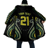 Custom Rugby Cook Islands Avaiki Cloak Black Kuki Airani Tribal Maori Inspired LT9 - Polynesian Pride