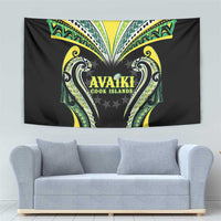 Rugby Cook Islands Avaiki Tapestry Black Kuki Airani Tribal Maori Inspired LT9 - Polynesian Pride