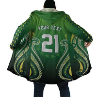Custom Rugby Cook Islands Avaiki Cloak Green Kuki Airani Tribal Maori Inspired LT9 - Polynesian Pride
