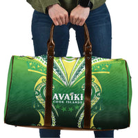 Rugby Cook Islands Avaiki Travel Bag Green Kuki Airani Tribal Maori Inspired LT9 Green - Polynesian Pride