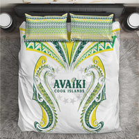 Rugby Cook Islands Avaiki Bedding Set White Kuki Airani Tribal Maori Inspired LT9 White - Polynesian Pride