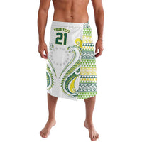 Custom Rugby Cook Islands Avaiki Lavalava White Kuki Airani Tribal Maori Inspired LT9 White - Polynesian Pride