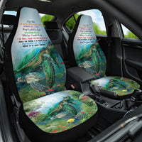 Polynesia Mother's Day Car Seat Cover Magnificent Sea Turtle Of Love and Gratitude