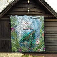 Polynesia Mother's Day Quilt Magnificent Sea Turtle Of Love and Gratitude LT9 - Polynesian Pride
