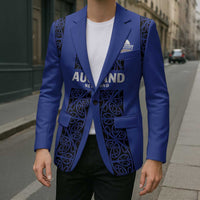 Custom Oceania Football NZ Auckland Blazer Maori Tribal Pattern