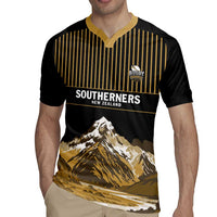 Custom Oceania Football NZ South Island Rugby Jersey Minimal Mount Cook Silhouette
