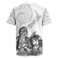 Aroha Maori Language Rugby Jersey Te Reo Maori Inspired Art